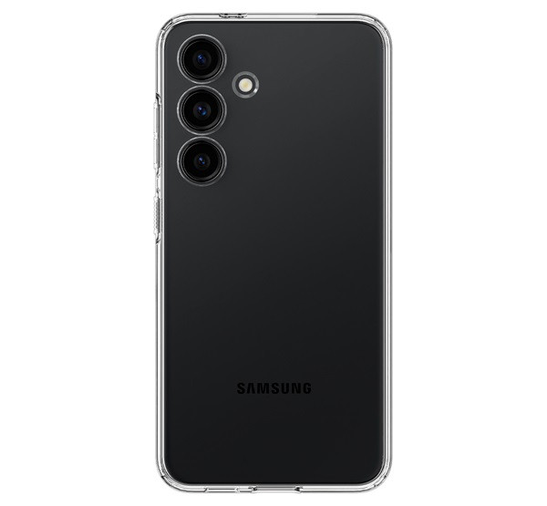 Spigen Liquid Crystel szilikon mobiltelefon tok, légpárnás sarokkal - átlátszó | Samsung Galaxy S24 (SM-S921)
