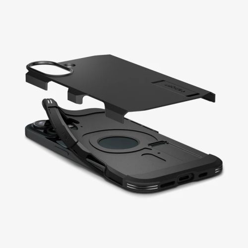 Spigen Tough Armor Apple iPhone 16 tok, fekete