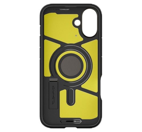 Spigen Tough Armor MagFit Apple iPhone 16 tok, MagSafe, Gunmetal, fekete