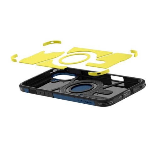 Spigen Tough Armor MagFit Apple iPhone 16 tok, MagSafe, kék