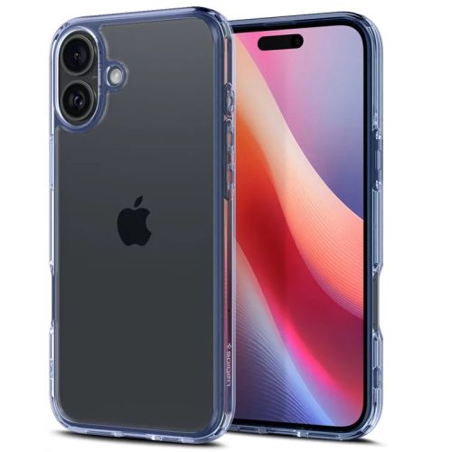 Spigen Ultra Hybrid Apple iPhone 16 tok, Sky Crystal, átlátszó