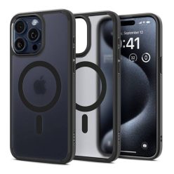   Spigen Ultra Hybrid MagFit Apple iPhone 16 Pro tok, MagSafe, Frost, fekete