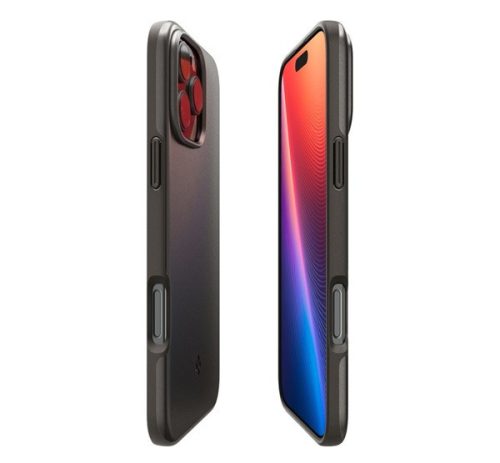 Spigen Thin Fit MagFit Apple iPhone 16 Pro Max tok, MagSafe, Gunmetal, szürke
