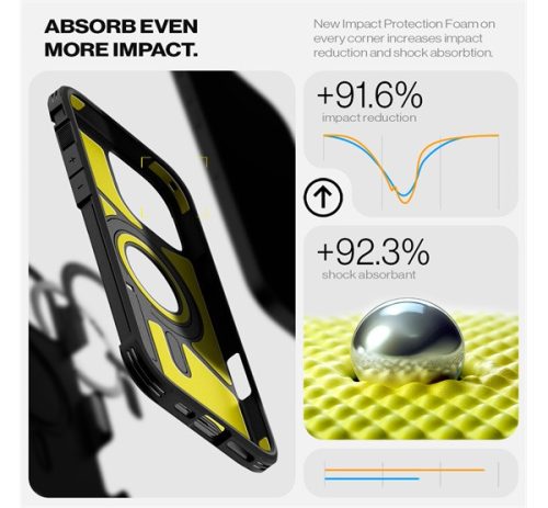 Spigen Tough Armor T MagFit Apple iPhone 16 Pro Max tok, MagSafe, fekete