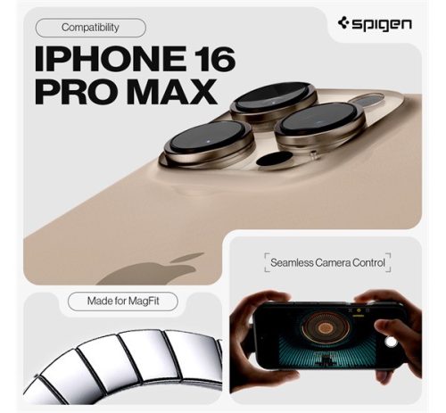 Spigen Tough Armor T MagFit Apple iPhone 16 Pro Max tok, MagSafe, fekete