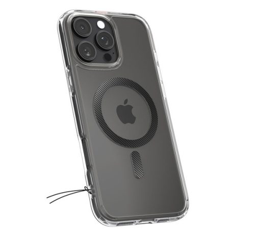 Spigen Ultra Hybrid MagFit Apple iPhone 16 Pro Max tok, MagSafe, Carbon Fiber, fekete