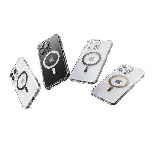 Spigen Ultra Hybrid MagFit Apple iPhone 16 Pro Max tok, MagSafe, Grafit, szürke