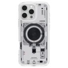 Spigen Ultra Hybrid MagFit Apple iPhone 16 Pro Max tok, Neo One MagSafe, átlátszó