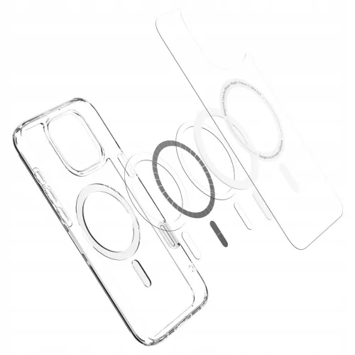 Spigen Ultra Hybrid T MagFit Apple iPhone 16 Pro Max tok, Magsafe, fehér