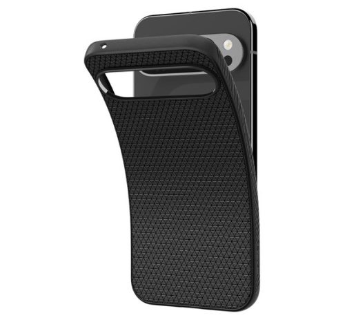 Spigen Liquid Air Google Pixel 9 Pro XL tok, Matte Black, fekete