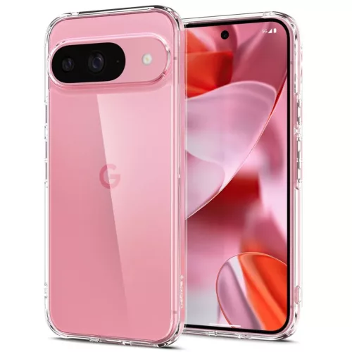 Spigen Ultra Hybrid Google Pixel 9 / 9 Pro tok, Crystal Clear, átlátszó