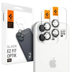  Spigen Glas.tR EZ Fit Optik Pro Apple iPhone 16 Plus / 16 Tempered kameravédő fólia,  Crystal Clear/átlátszó (2db)