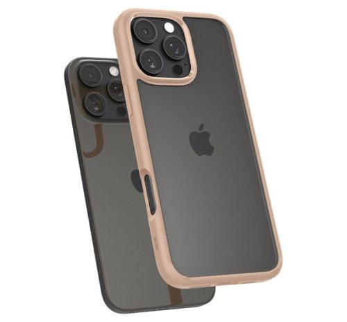 Spigen Ultra Hybrid Apple iPhone 16 Pro tok, Rose Titanium, átlátszó-rozéarany