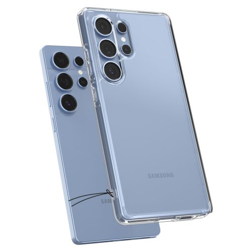 Spigen Ultra Hybrid Samsung Galaxy S25 Ultra tok, Crystal Clear, átlátszó