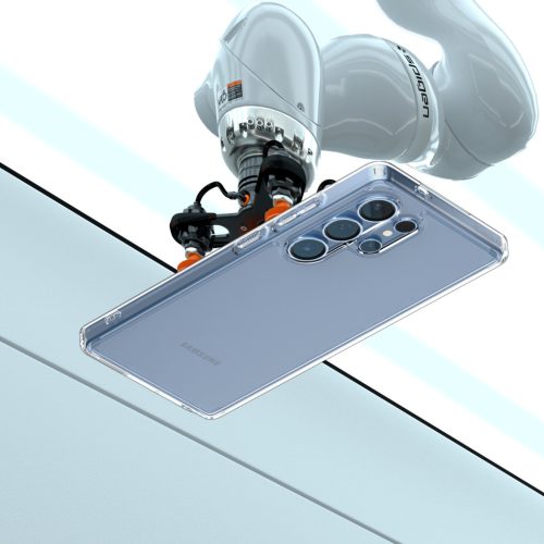 Spigen Ultra Hybrid Samsung Galaxy S25 Ultra tok, Crystal Clear, átlátszó