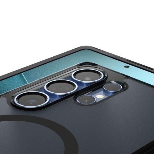 Spigen Ultra Hybrid MagFit Samsung Galaxy S25 Ultra tok, Frost Black, fekete