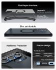 Spigen Ultra Hybrid MagFit Samsung Galaxy S25 Ultra tok, Frost Black, fekete