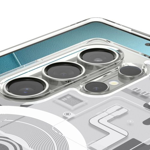 Spigen Ultra Hybrid MagFit Samsung Galaxy S25 Ultra tok, Zero One, fehér