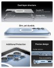 Spigen Ultra Hybrid MagFit Samsung Galaxy S25 Ultra tok, átlátszó-fehér