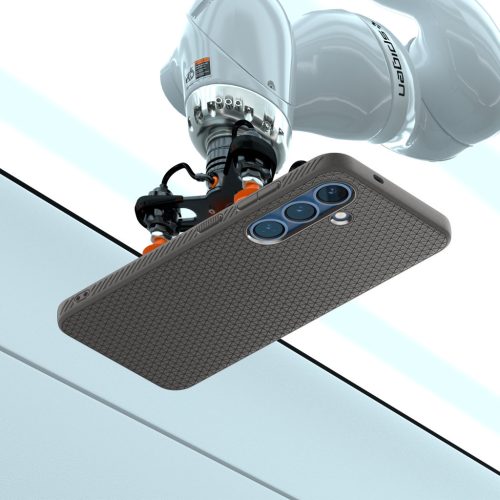 Spigen Liquid Air Samsung Galaxy S25 Ultra tok, Marble, szürke