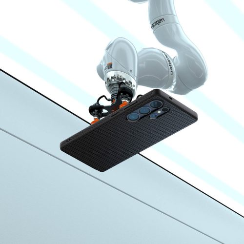 Spigen Liquid Air Samsung Galaxy S25 Ultra tok, Matte Black, fekete