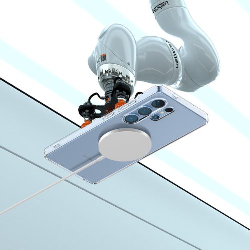 Spigen Liquid Crystal Samsung Galaxy S25 Ultra tok, Crystal Clear, átlátszó