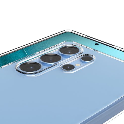 Spigen Liquid Crystal Samsung Galaxy S25 Ultra tok, Crystal Clear, átlátszó