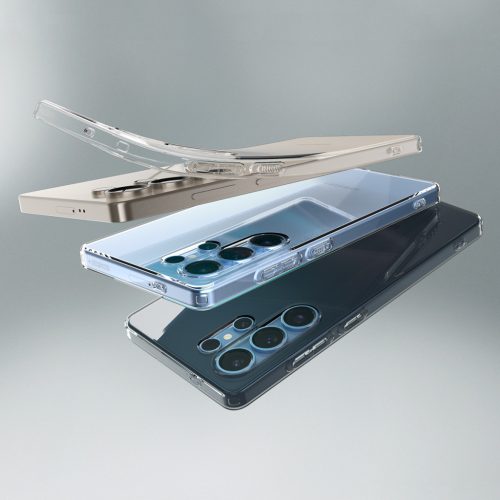 Spigen Liquid Crystal Samsung Galaxy S25 Ultra tok, Crystal Clear, átlátszó