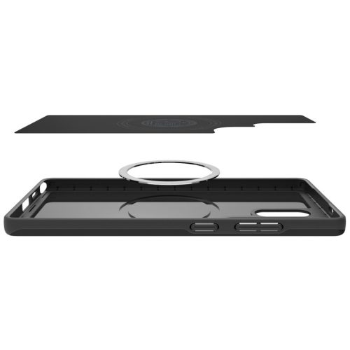 Spigen Thin Fit MagFit Samsung Galaxy S25 Ultra tok, Black, fekete