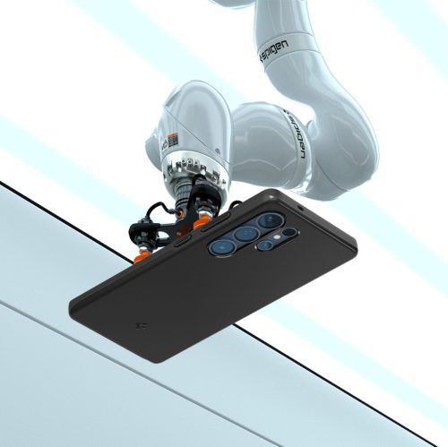 Spigen Thin Fit MagFit Samsung Galaxy S25 Ultra tok, Black, fekete