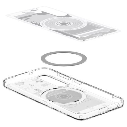 Spigen Ultra Hybrid MagFit Samsung Galaxy S25 tok, Zero One fehér