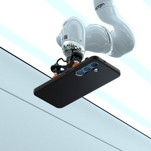 Spigen Liquid Air Samsung Galaxy S25 tok, Matte Black, fekete