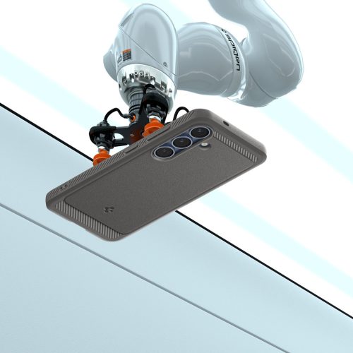 Spigen Rugged Armor MagFit Samsung Galaxy S25 tok, Marble Gray