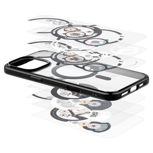 Spigen C11 Series Chronos Edition Magfit Apple iPhone 16 Pro Max tok, MagSafe, fekete ACS09192