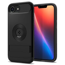   Spigen Slim Armor MagFit Apple iPhone 16e MagSafe tok, fekete