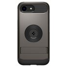 Spigen Slim Armor MagFit Apple iPhone 16e MagSafe tok, Gunmetal, szürke