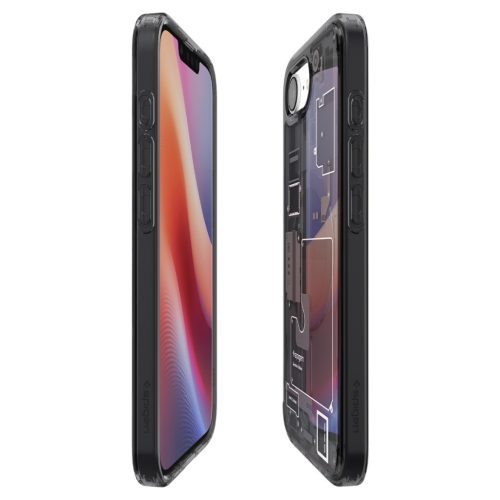 Spigen Ultra Hybrid MagFit Apple iPhone 16e tok, MagSafe, Zero One, fekete