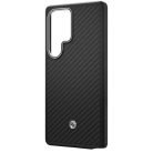 Samsung by Spigen Enzo Aramid Magnetic Galaxy S25 Ultra mágneses gyári tok, fekete-ezüst