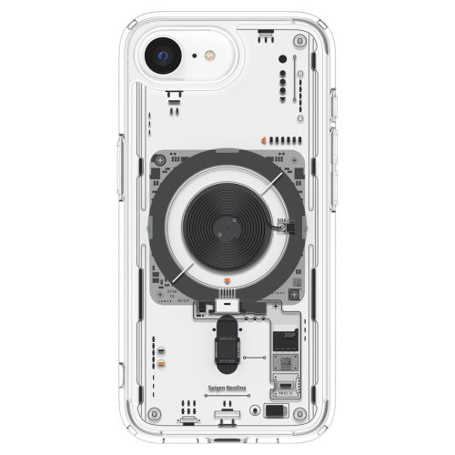 Spigen Ultra Hybrid MagFit Apple iPhone 16e tok, Neo One MagSafe, átlátszó