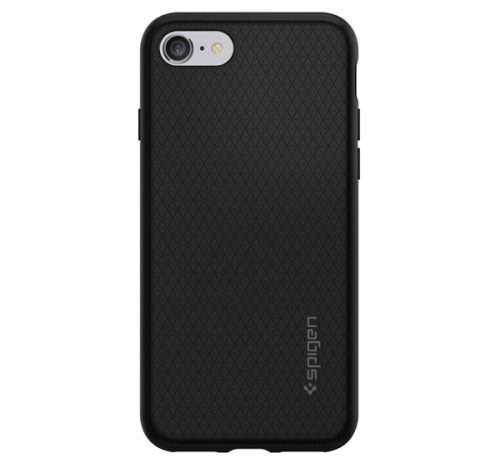Spigen Liquid Air Apple iPhone SE 2022 / 2020 / 8 / 7 tok, Black, fekete