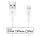 Spigen Essential C10LS Apple iPhone USB / Lightning töltő- és adatkábel, fehér, MFI