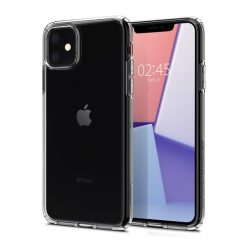   Spigen Liquid Crystal Apple iPhone 11 tok, Crystal Clear, átlátszó