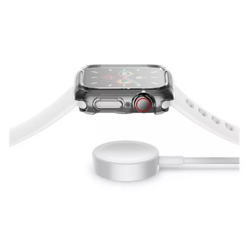 Spigen Ultra Hybrid Apple Watch S4 / S5 / S6 / SE 40mm tok, Crystal Clear, átlátszó