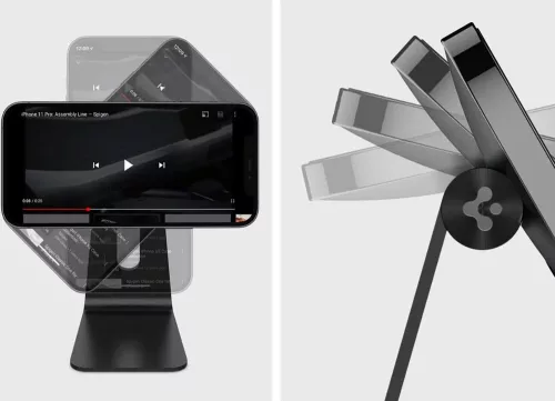 Spigen OneTap S310M Magsafe állvány, fekete