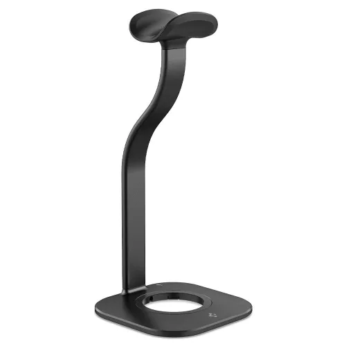 Spigen Nanotac Apple Airpods Max Stand MagFit, Magsafe asztali töltőpad és Apple AirPods Max tartó állvány, fekete