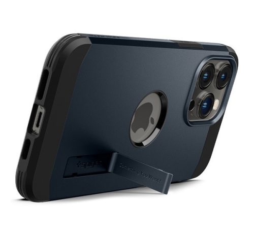 Spigen Tough Armor MagFit Apple iPhone 14 Pro Max tok, Metal Slate, MagSafe, sötétkék