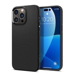   Spigen Liquid Air Apple iPhone 14 Pro Max tok, Matte Black, fekete
