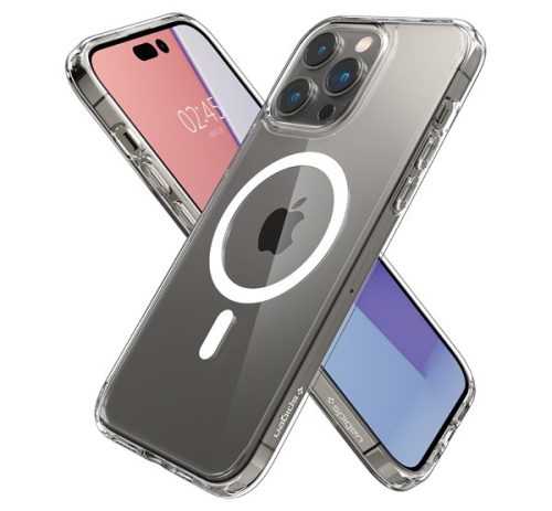 Spigen Ultra Hybrid MagFit Apple iPhone 14 Pro tok, White MagSafe, fehér