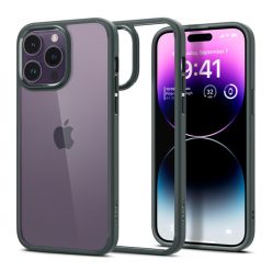   Spigen Ultra Hybrid Apple iPhone 14 Pro tok Abyss Green, zöld