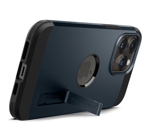 Spigen Tough Armor MagFit Apple iPhone 14 Pro tok, Metal Slate, MagSafe, sötétkék